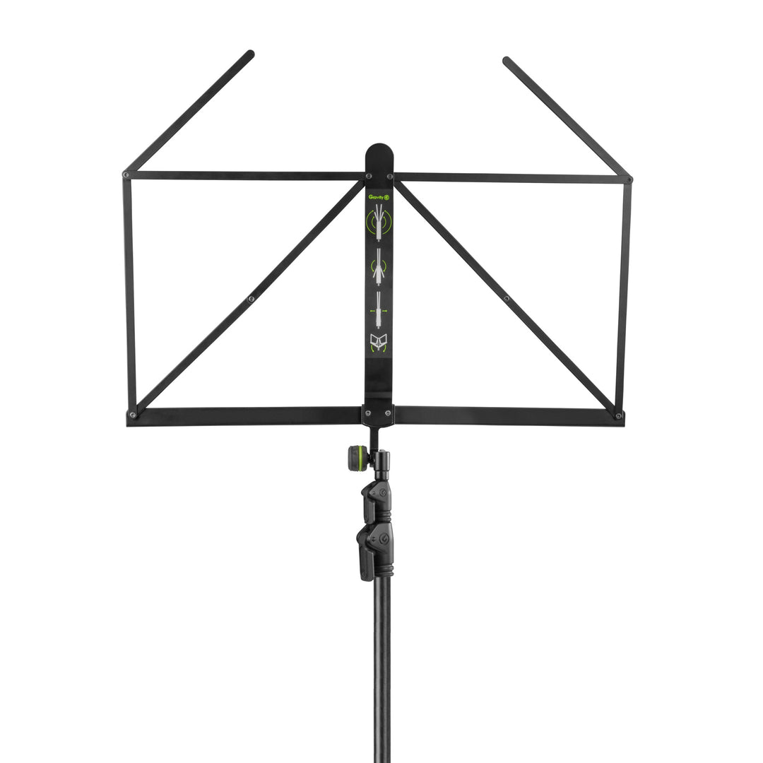 Gravity NS 441 B - Soporte para partituras plegable con bolsa de transporte