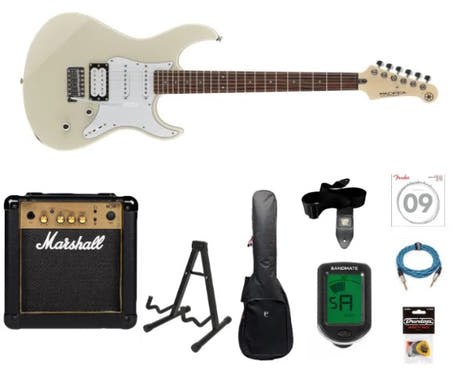 Yamaha Pacifica GPA112V Pack de Inicio (Vintage White)