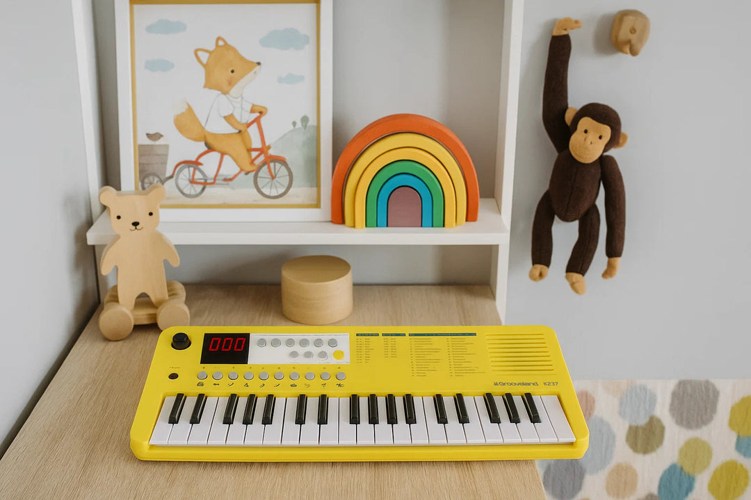 Grooveland E237 Teclados (Soft Yellow)