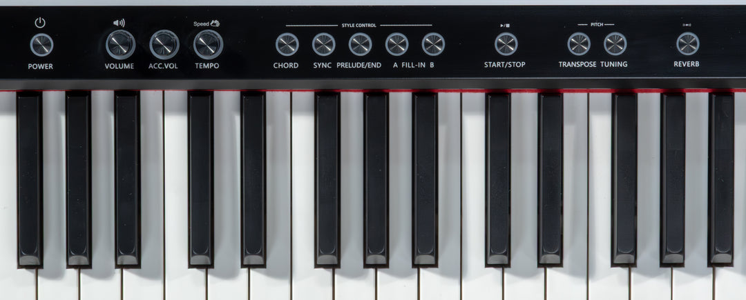 Grooveland FP80 Piano eléctrico (Rojo)