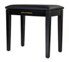 Grooveland KB100 Banco para piano (Negro mate)