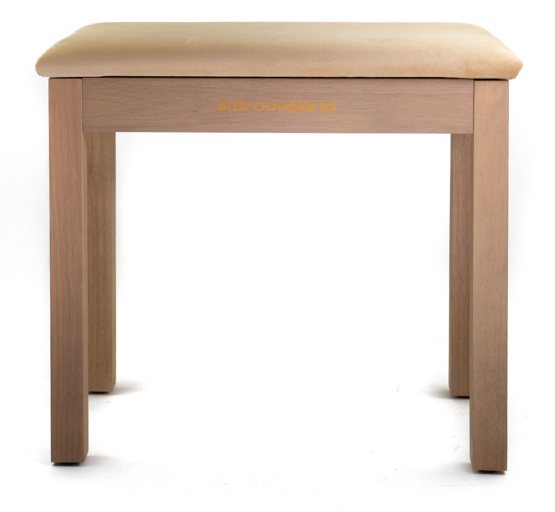 Grooveland KB150 Banco de piano (Madera/Beige)