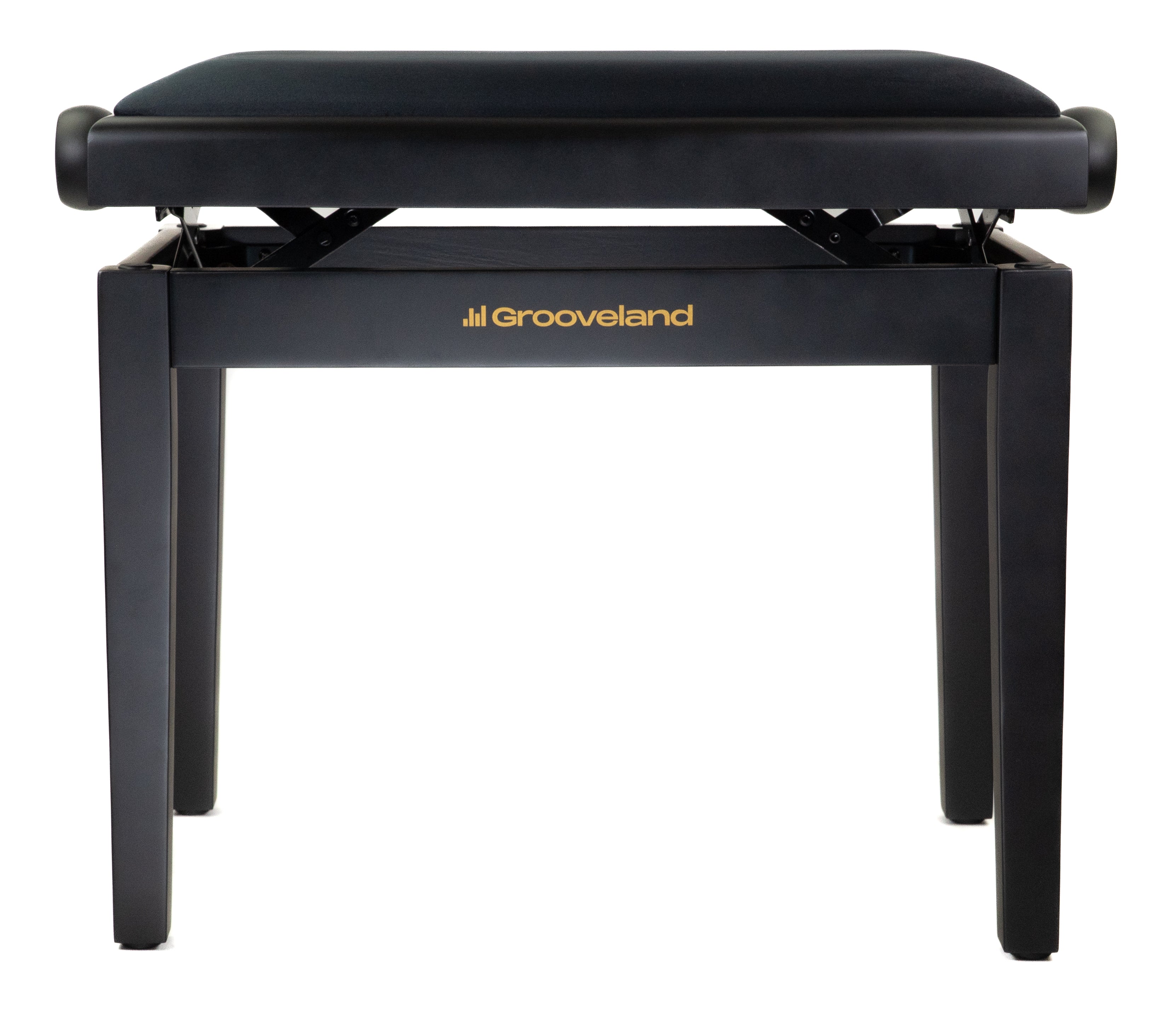 Grooveland KB200 Banco para piano (Negro Mate)