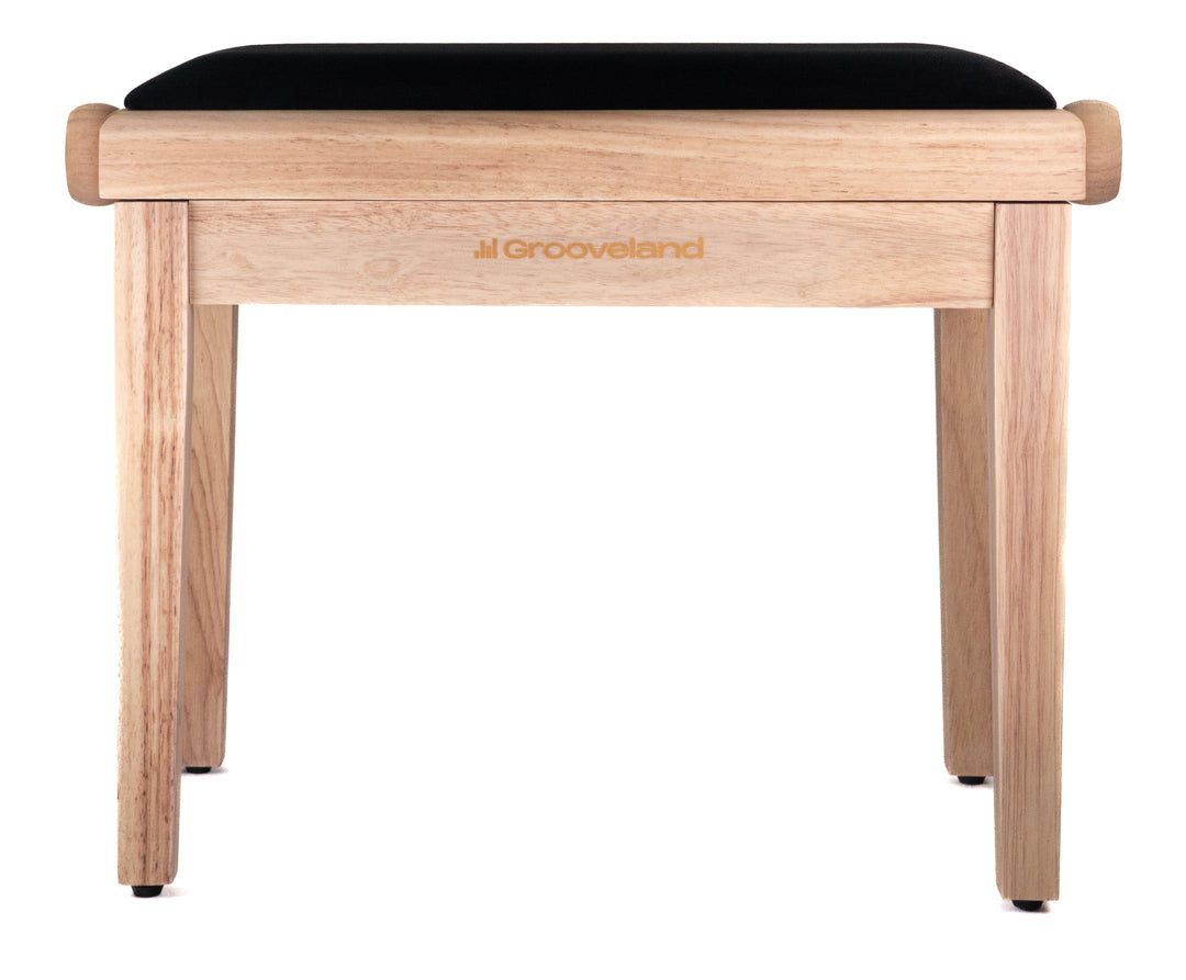 Grooveland KB250 Banco para piano (Madera/Negro)