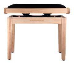 Grooveland KB250 Banco para piano (Madera/Negro)
