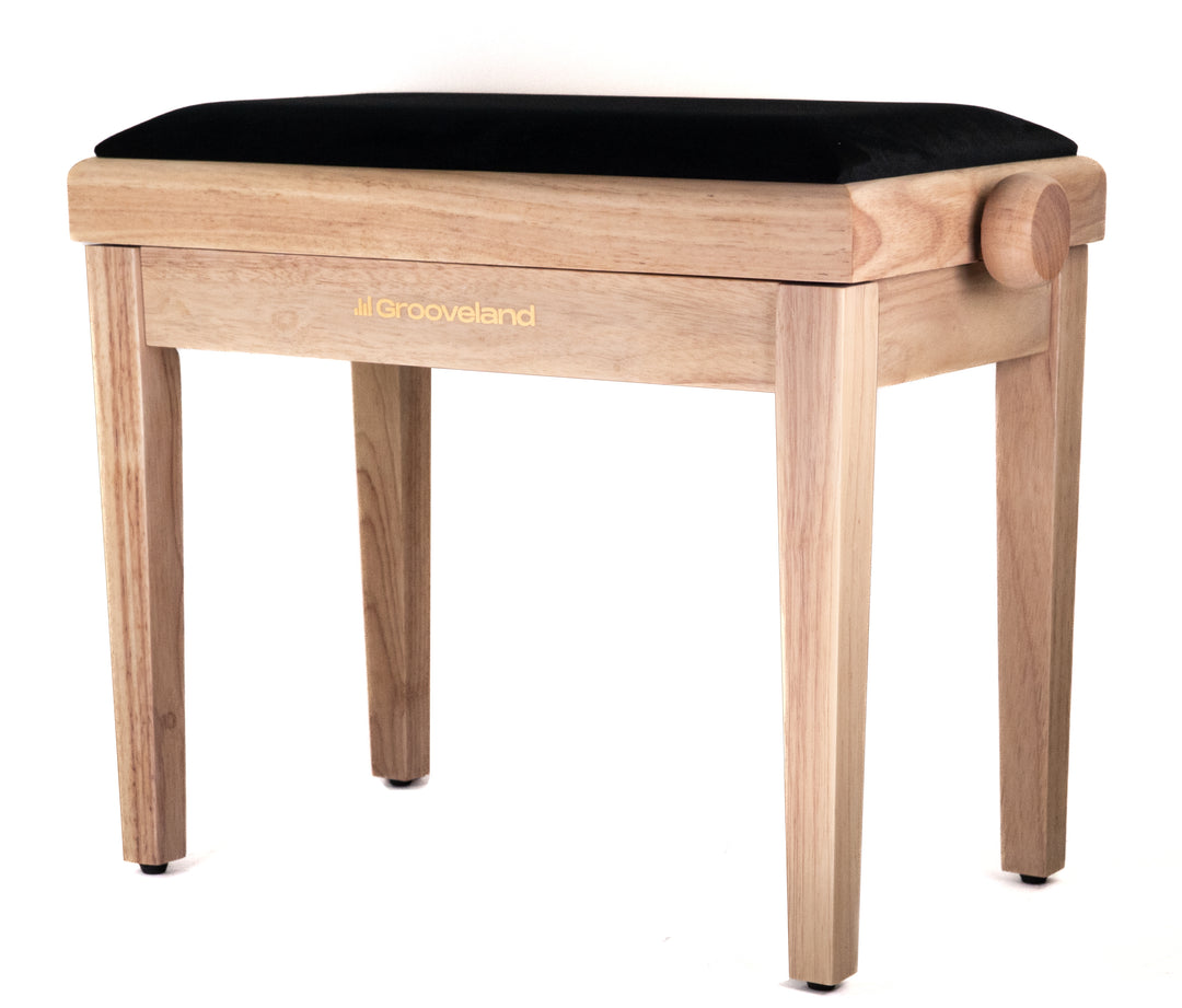 Grooveland KB250 Banco para piano (Madera/Negro)