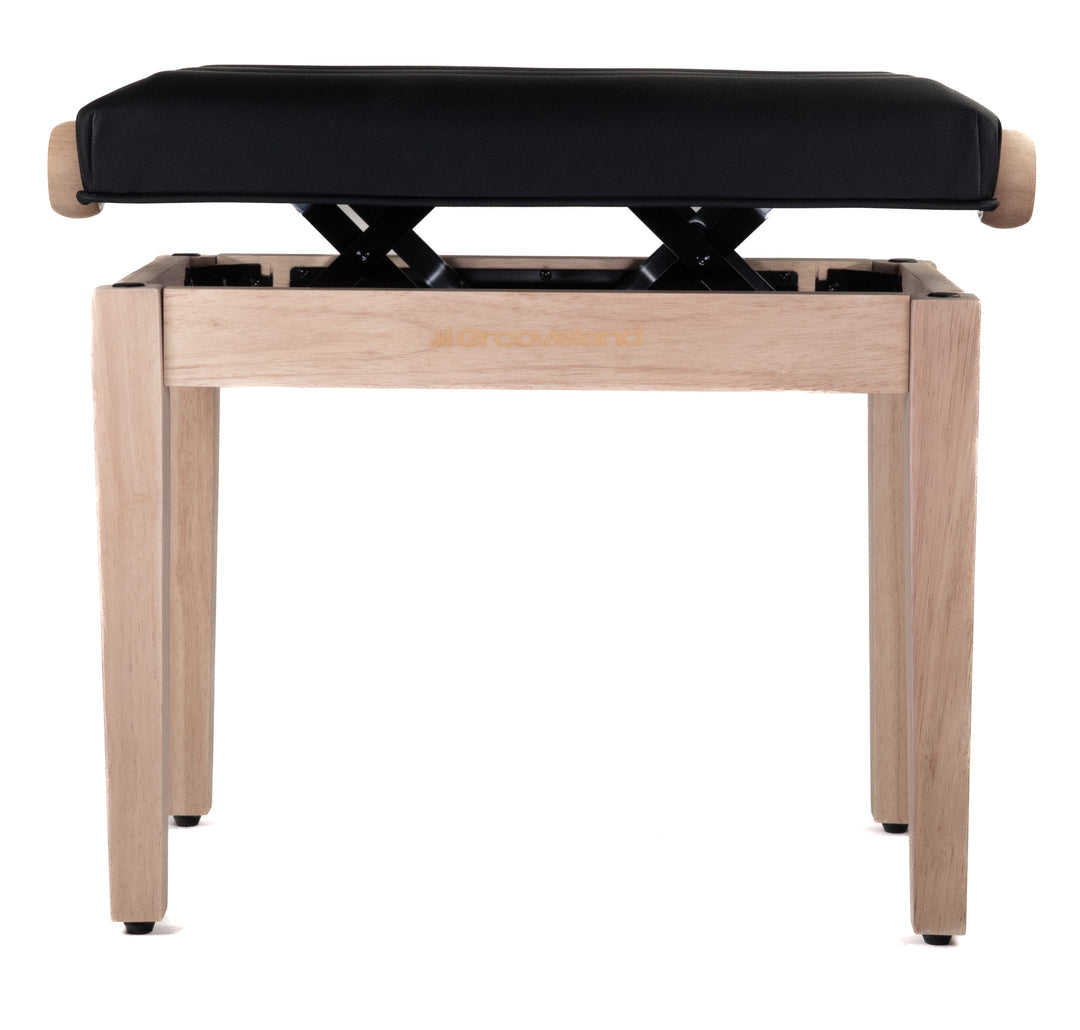 Grooveland KB300 Banco para piano (Natural/negro)