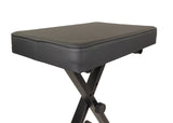 Grooveland KB50MS Banco para piano (Negro Mate)