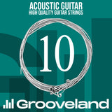 Cuerdas para guitarra acústica Grooveland WG10