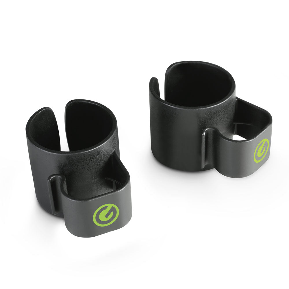 Gravity SA CC 35 B - Clips para cables para poste de altavoz de 35 mm
