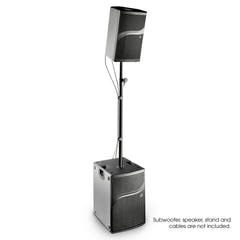 Gravity SA CC 35 B - Clips para cables para poste de altavoz de 35 mm