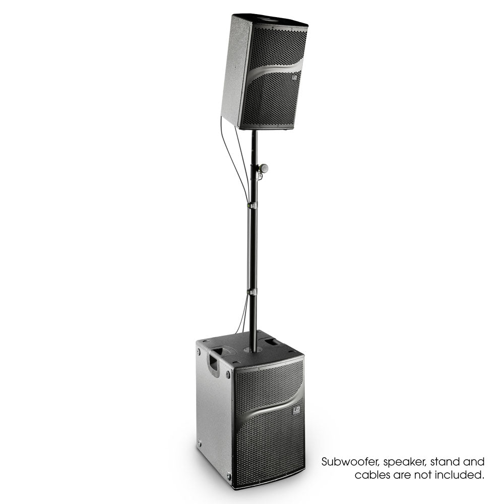 Gravity SA CC 35 B - Clips para cables para poste de altavoz de 35 mm