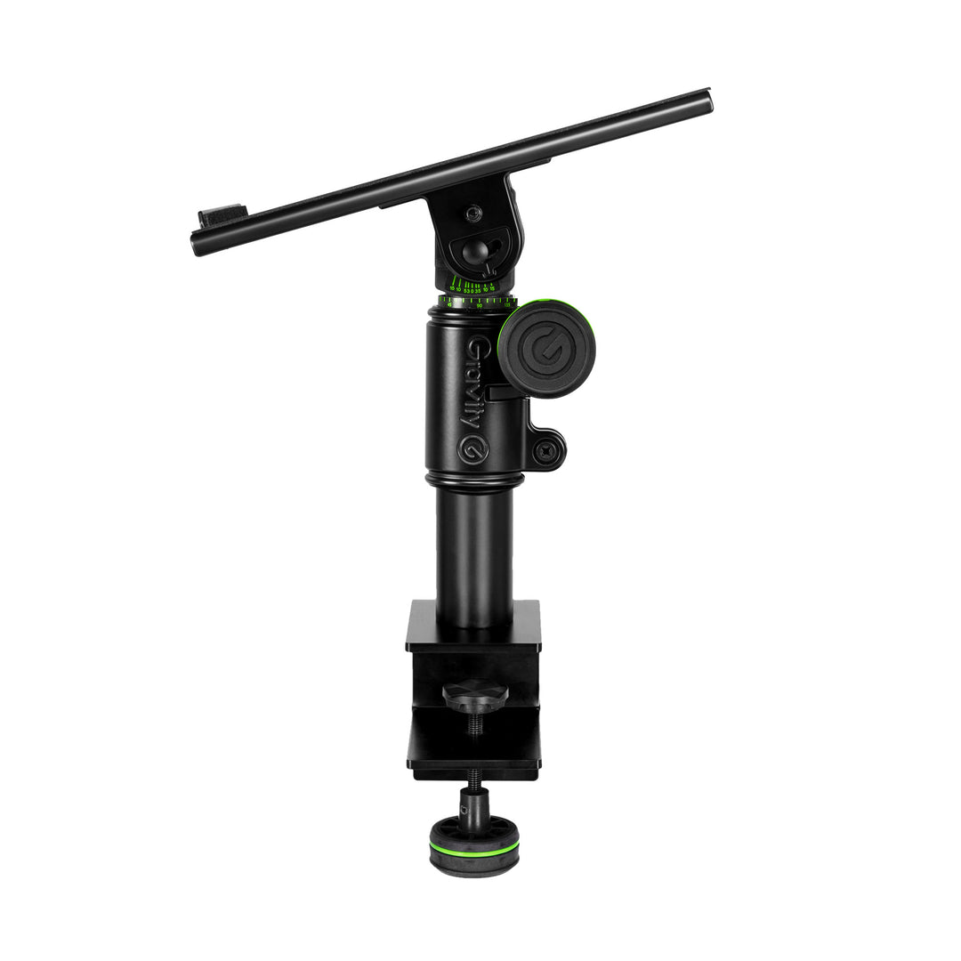 Gravity SP 3102 TM - Soporte flexible para monitores de estudio con abrazadera de mesa