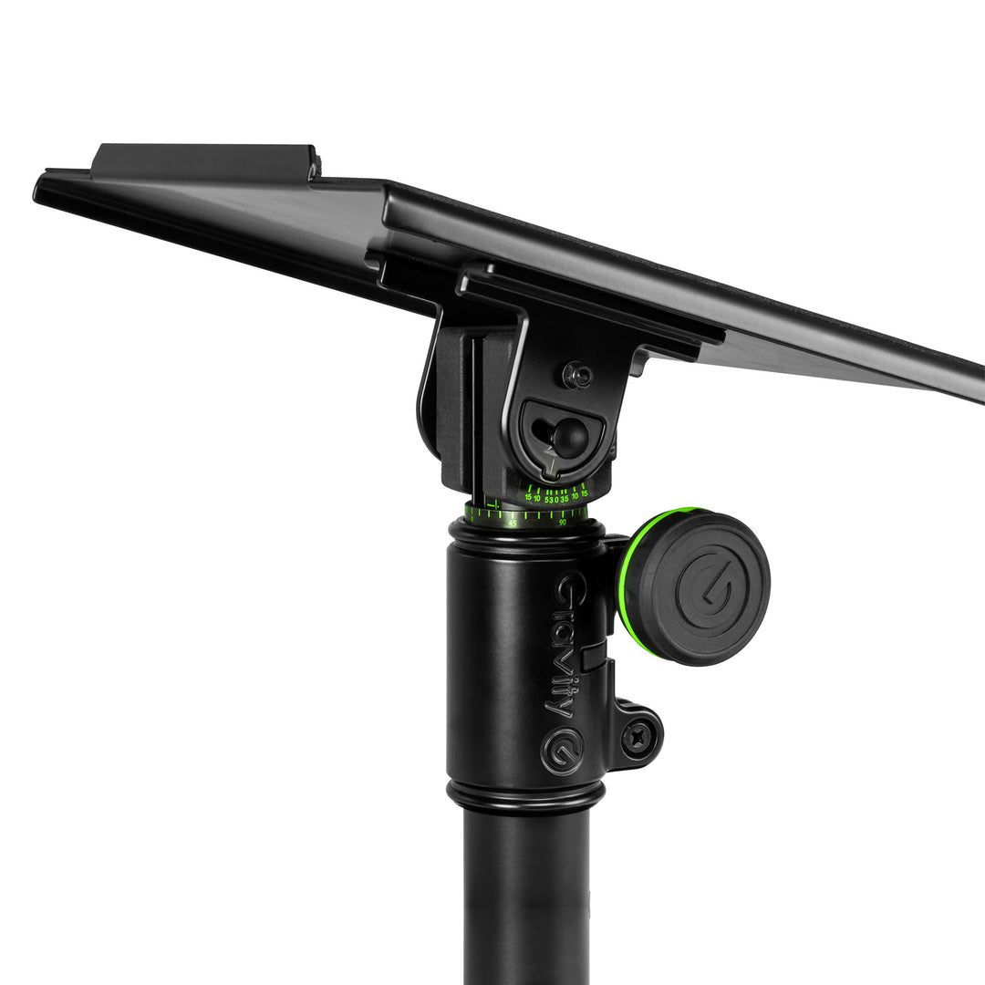 Gravity SP 3102 TM - Soporte flexible para monitores de estudio con abrazadera de mesa