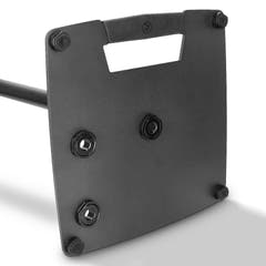 Gravity SP 3202 CS B - Soporte para altavoz de monitor de estudio con base cuadrada de acero