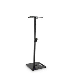 Gravity SP 3202 CS B - Soporte para altavoz de monitor de estudio con base cuadrada de acero