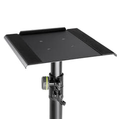 Gravity SP 3202 CS B - Soporte para altavoz de monitor de estudio con base cuadrada de acero