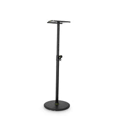 Gravity SP 3202 LR B - Soporte para monitor de estudio con base redonda grande