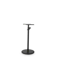 Gravity SP 3202 LR B - Soporte para monitor de estudio con base redonda grande