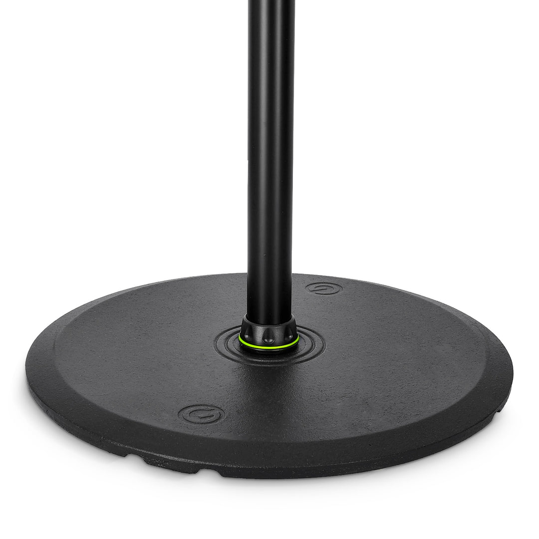 Gravity SP 3202 LR B - Soporte para monitor de estudio con base redonda grande