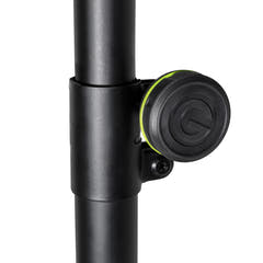 Gravity SP 5211 GS B - soporte de altavoz con muelle de gas de 35 mm, aluminio, negro