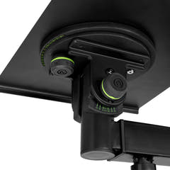 Gravity SP WM 1 B - Soporte de pared para monitores de estudio con posibilidad de inclinación y giro