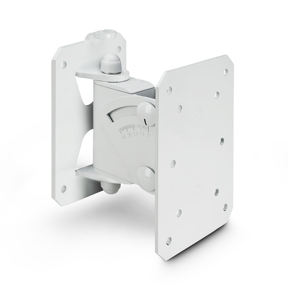 Gravity SP WMBS 20 W - Soporte de pared con función de inclinación y giro para altavoces de hasta 20 kg, blanco