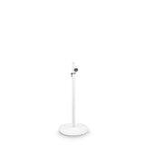 Gravity SSP WB SET 1 W - Soporte de altavoz con base y placa de peso de hierro fundido, blanco