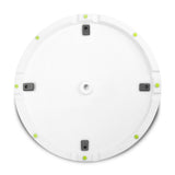 Gravity SSP WB SET 1 W - Soporte de altavoz con base y placa de peso de hierro fundido, blanco