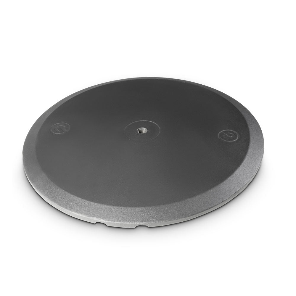 Gravity SSP WB SET 1 - Stand para altavoz con base y placa de peso de hierro fundido