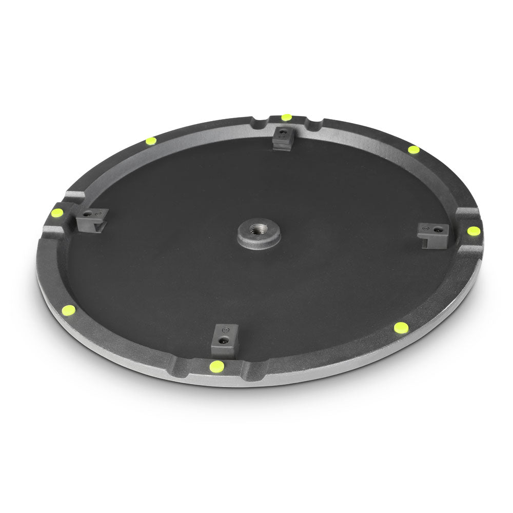 Gravity SSP WB SET 1 - Stand para altavoz con base y placa de peso de hierro fundido