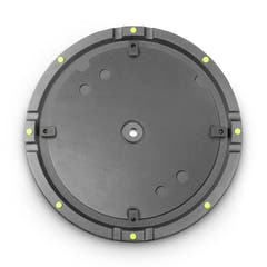 Gravity SSP WB SET 1 - Stand para altavoz con base y placa de peso de hierro fundido