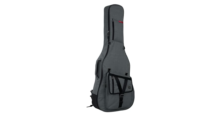 Gator GT-ACOUSTIC-GRY gig bag para guitarra western, gris
