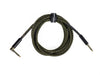 Grooveland Tweed Ángulo Cable de Guitarra (3m - Negro)