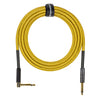 Grooveland Tweed Ángulo Cable de Guitarra (6m - Amarillo)