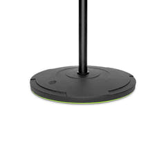 Gravity TMS 2322 – Soporte de micrófono de la serie Touring con base redonda y ajuste de 2 puntos, brazo telescópico