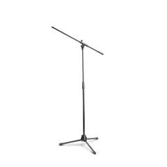Gravity TMS 4321 B - Soporte de micrófono de la serie Touring con trípode y brazo jirafa estándar