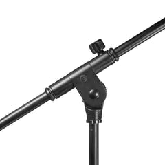 Gravity TMS 4321 B - Soporte de micrófono de la serie Touring con trípode y brazo jirafa estándar