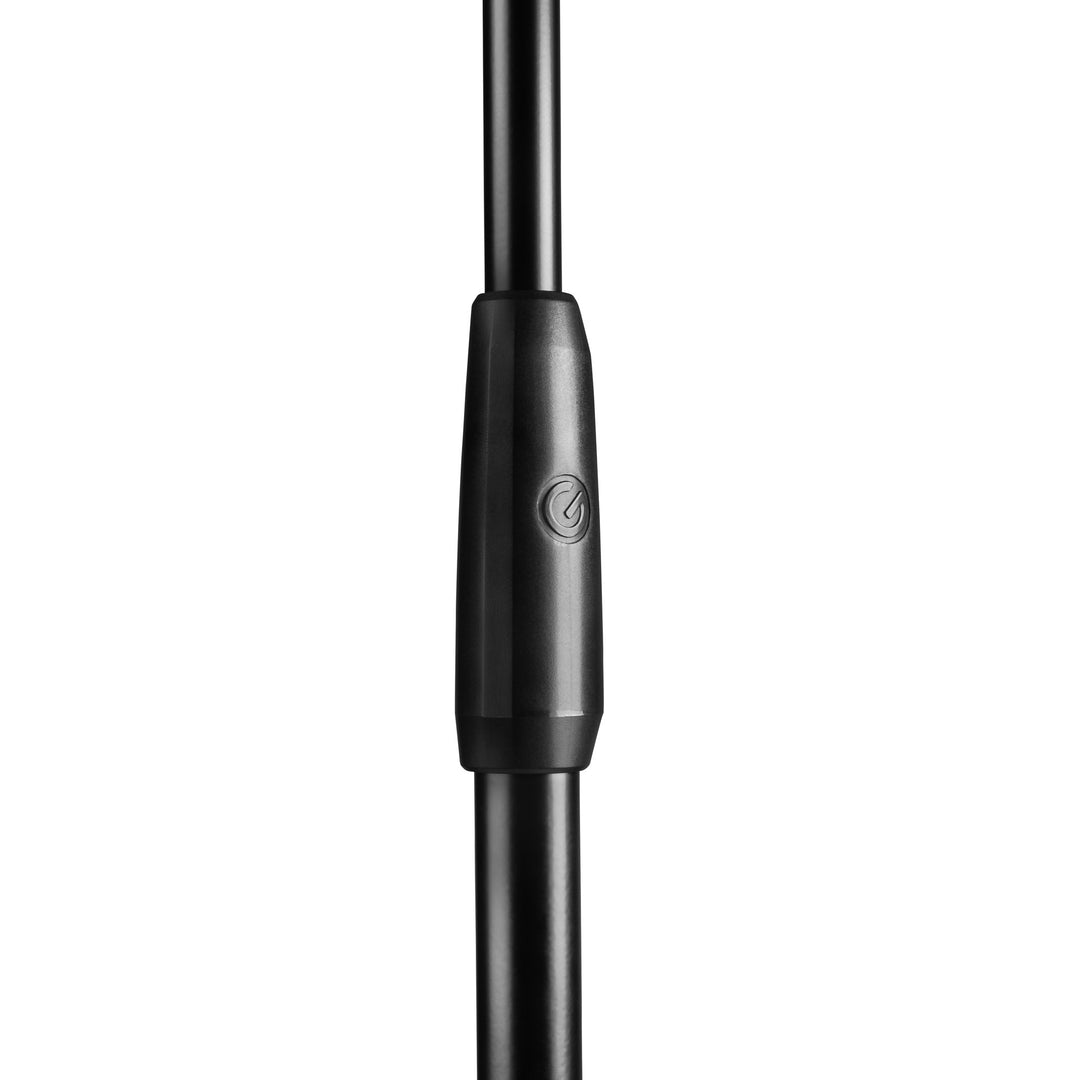 Gravity TMS 4321 OH B - Stand de Micrófonos Overhead para uso en giras, con trípode plegable extraancho y brazo de pértiga extralargo