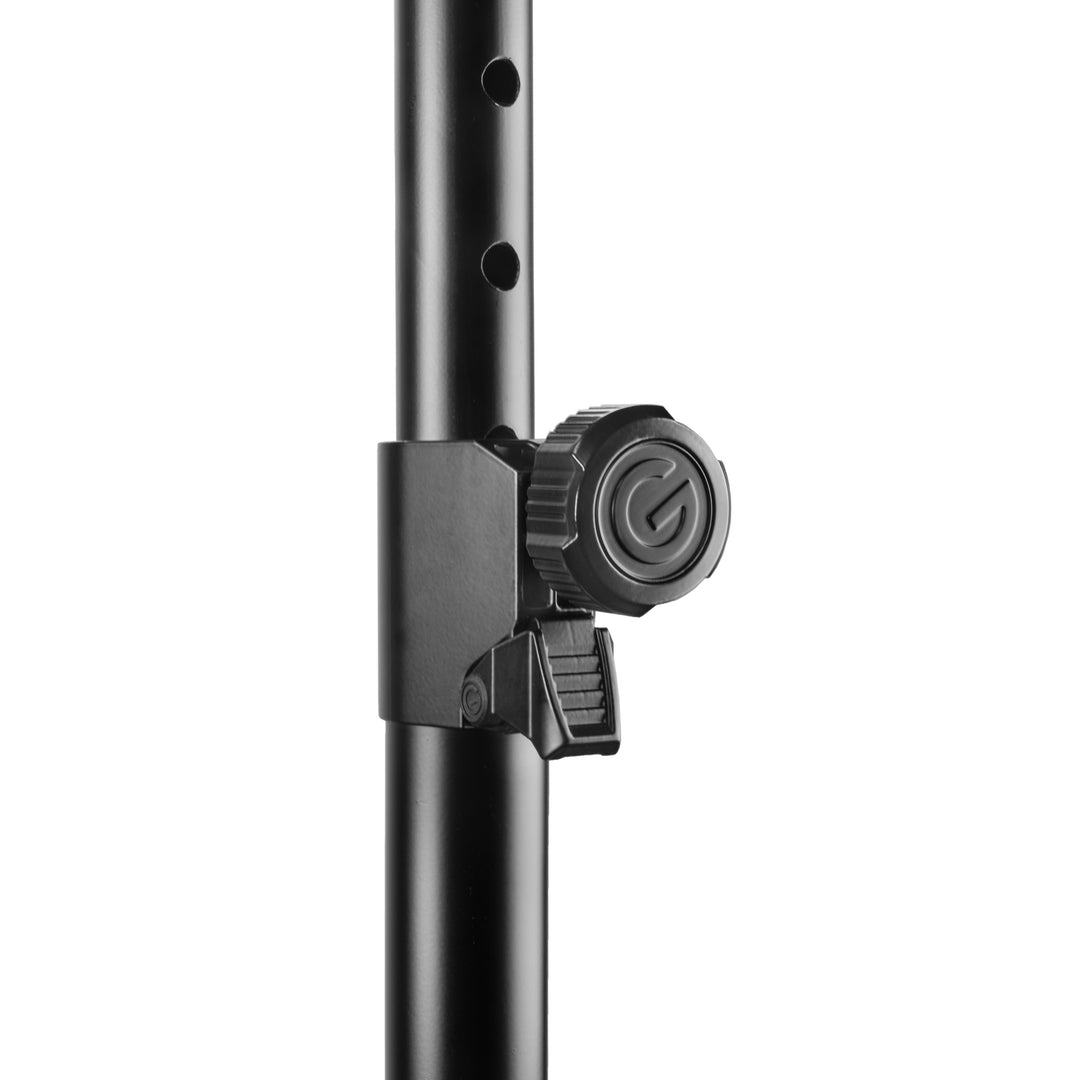 Gravity TSP 5212 LB - Soporte de altavoz de acero de la serie Touring con perno de bloqueo automático