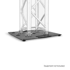 Gravity TWB 431 T B - Base de acero cuadrada multifuncional para tours con posibilidad de montaje de truss