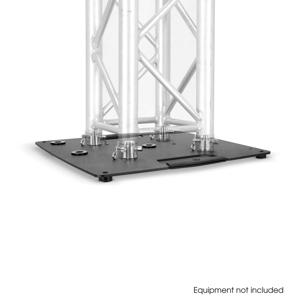 Gravity TWB 431 T B - Base de acero cuadrada multifuncional para tours con posibilidad de montaje de truss
