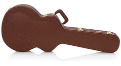 Gator GW-335-BROWN caja de madera para semi-hollow, marrón