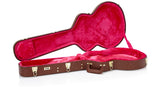Gator GW-335-BROWN caja de madera para semi-hollow, marrón