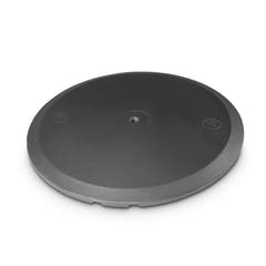 Gravity WB 123 B - Base redonda de hierro fundido para barras M20