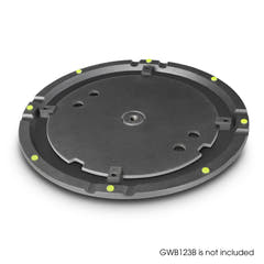 Gravity WB 123 WPB - Disco de peso para base de pie de altavoz redonda Art. Nr. GWB123B