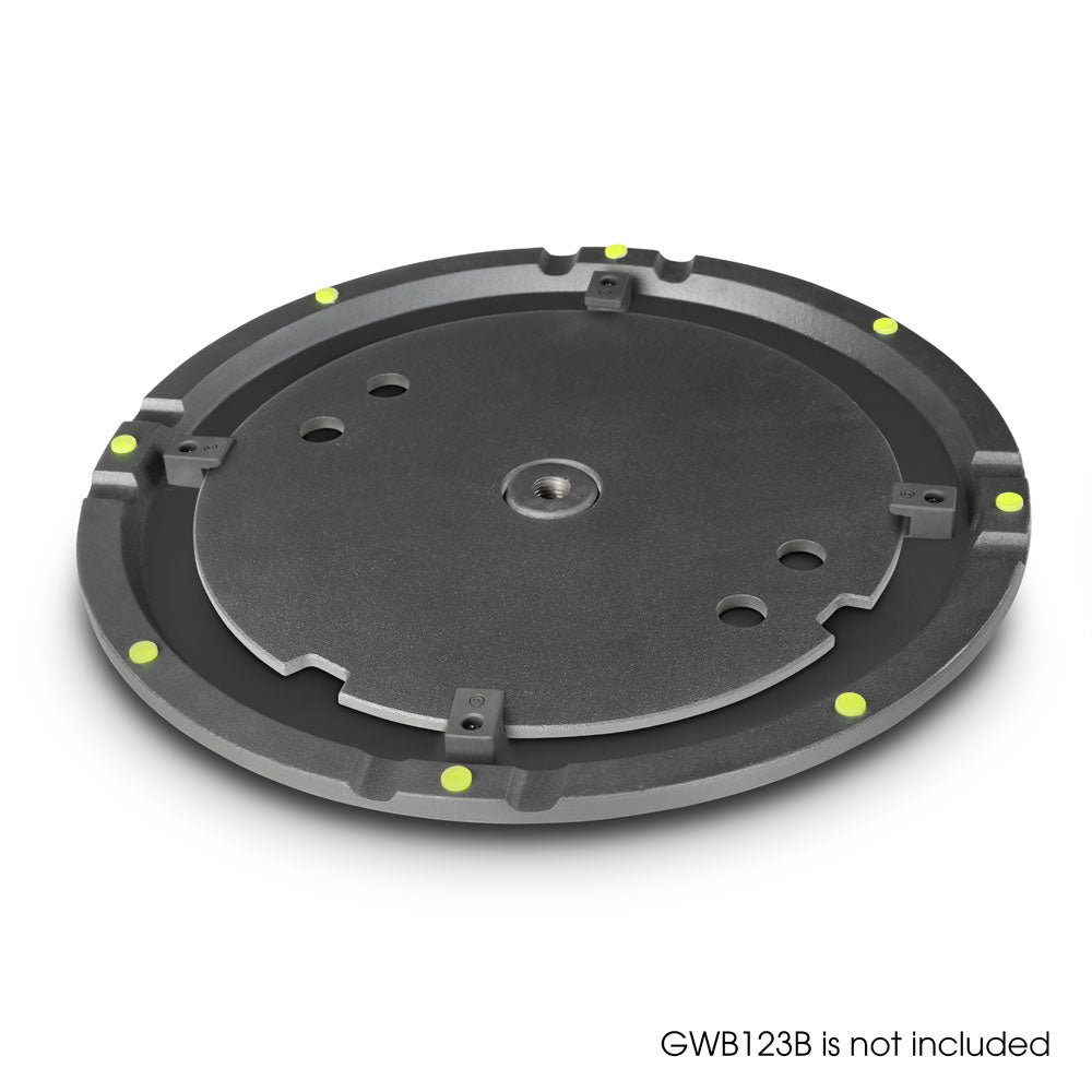 Gravity WB 123 WPB - Disco de peso para base de pie de altavoz redonda Art. Nr. GWB123B