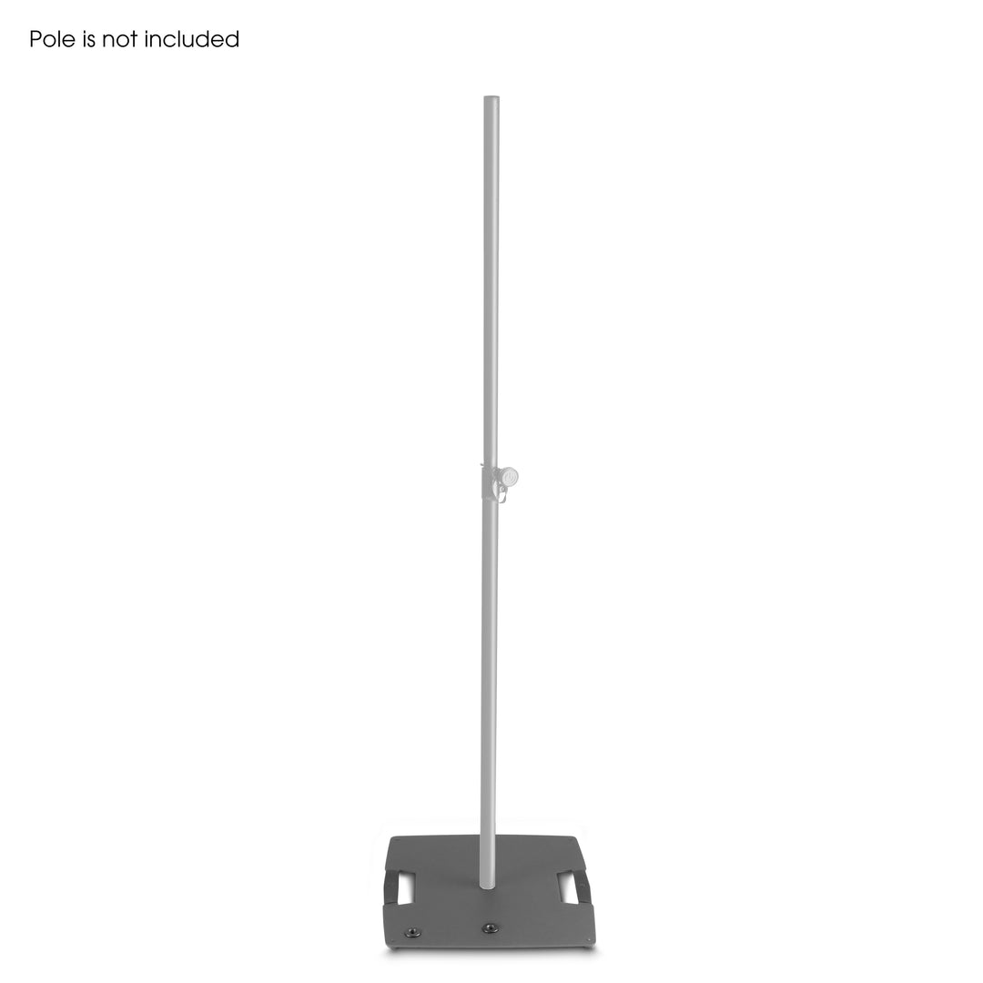 Gravity WB 431 B - Base de acero cuadrada preparada para montar un peso descentrado