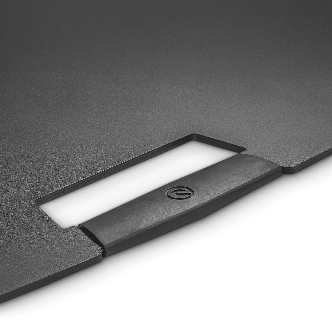 Gravity WBH 431 B - Placa base de acero rectangular con rosca M20