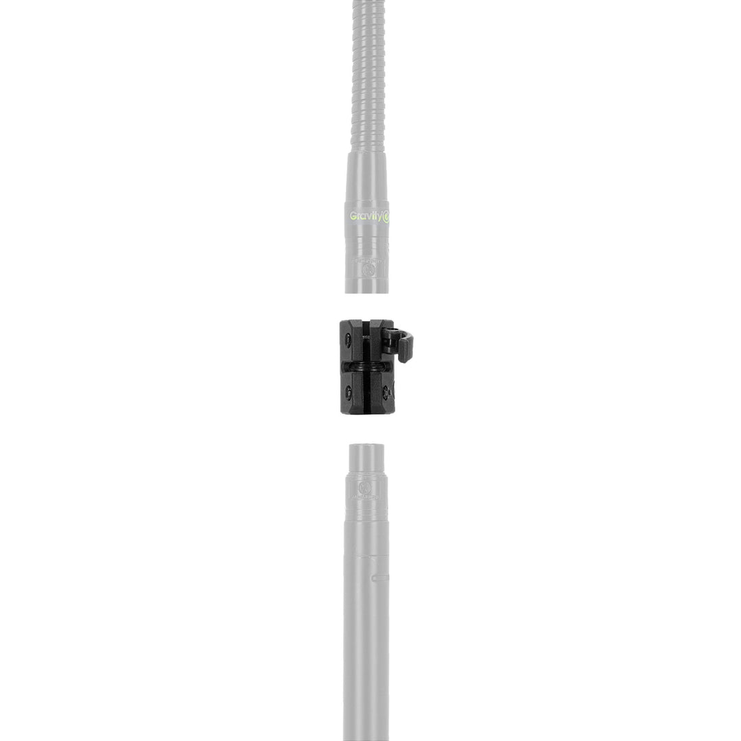 Gravity XSP 10215 - Abrazadera para MS 23 soporte de micrófono de cuello de cisne XLR B
